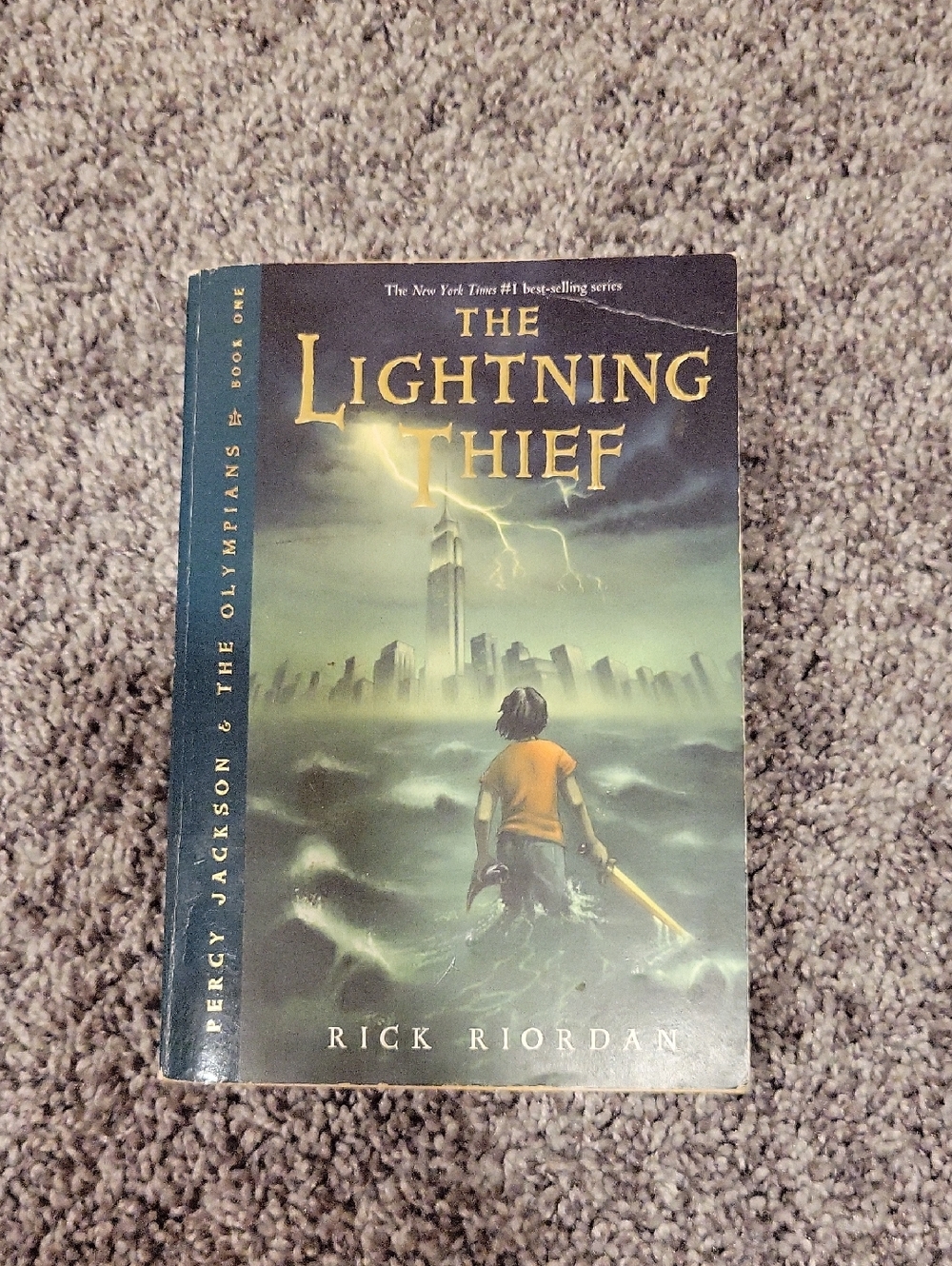 ☀️The Lightning Thief by Rick Riordan Paperback